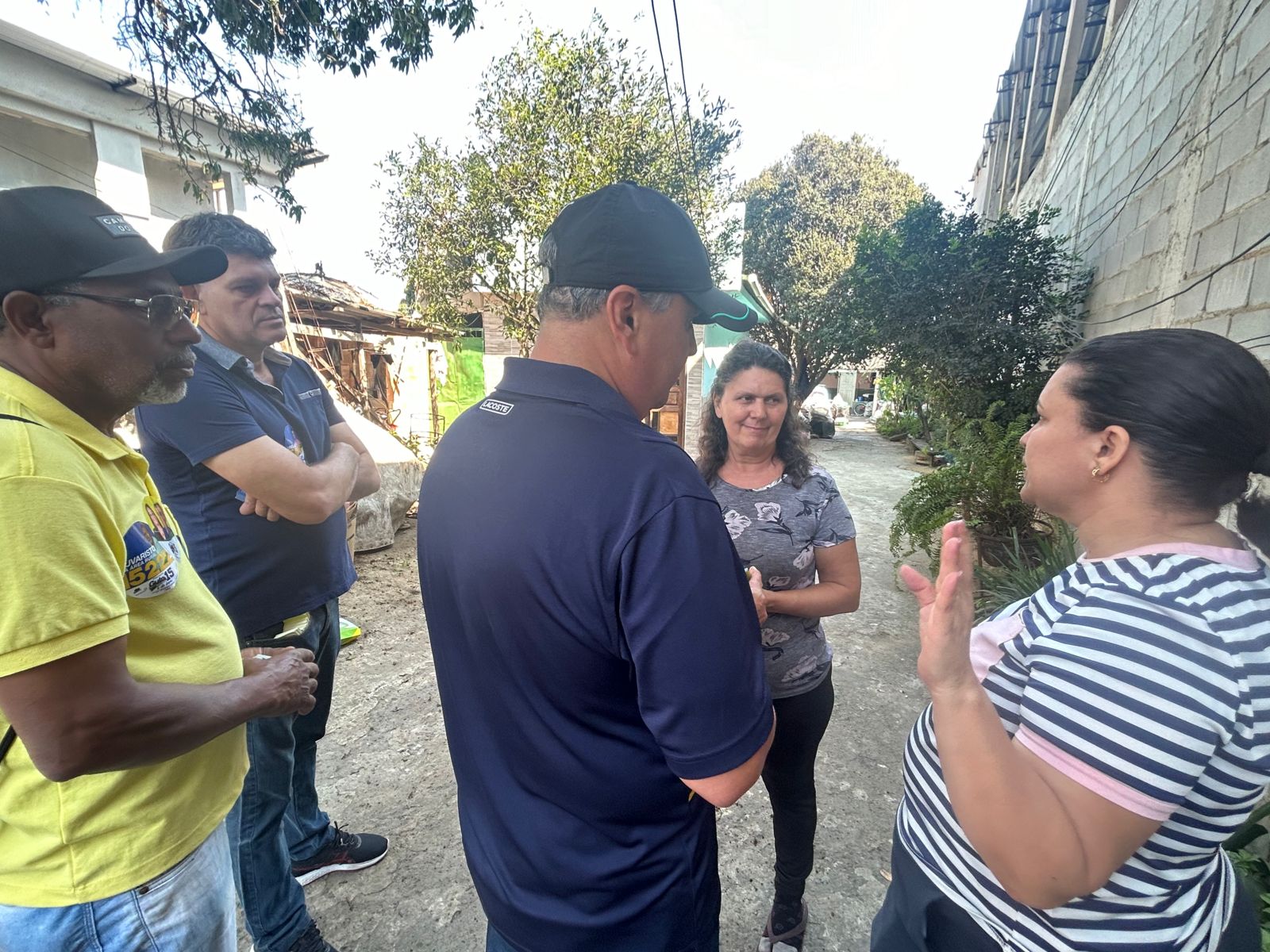 Guto Nader avalia primeiros dias de campanha em Pinheiral: “A gente percebe que a população quer mudança”