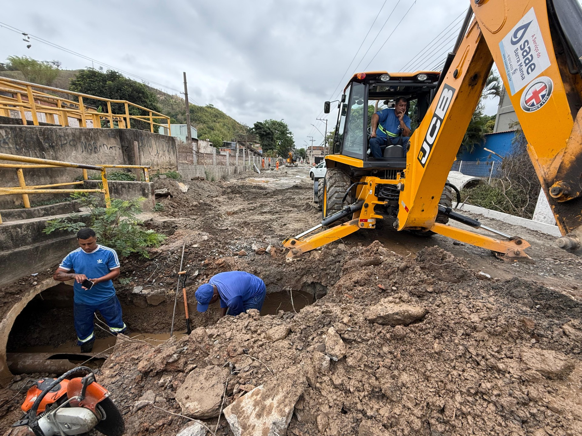 Pátio de Manobras: Saae-BM finaliza construção de nova rede de água no bairro Bom Pastor