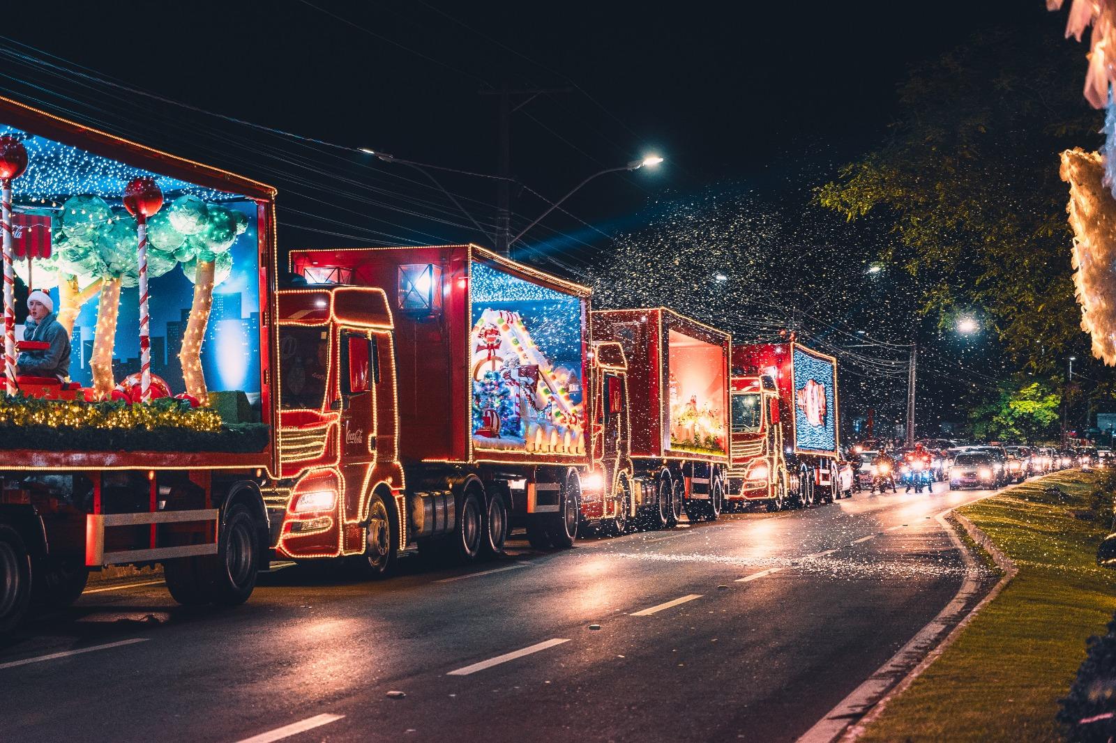 Volta Redonda recebe Caravana de Natal da Coca-Cola pela segunda vez