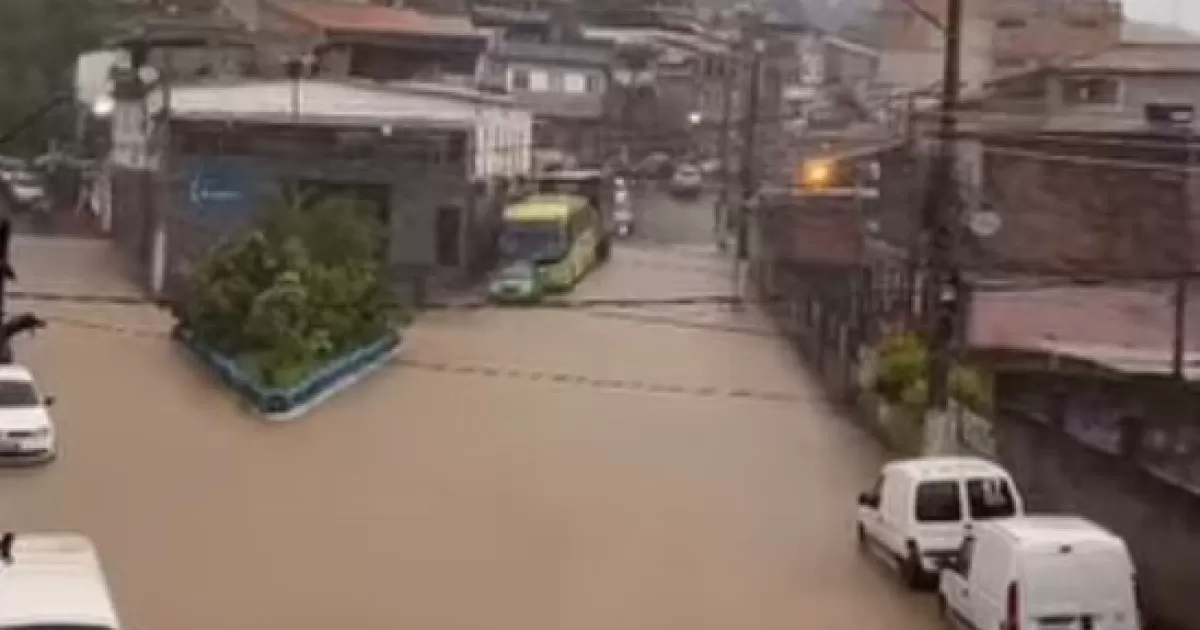 Chuva intensa causa transtornos em Barra Mansa