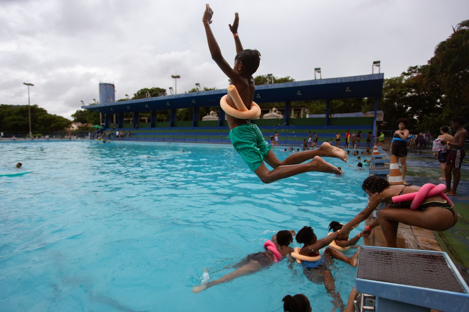 Parque Aquático Municipal de Volta Redonda funciona em horários especiais nas férias